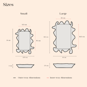 Athena Tray product dimensions